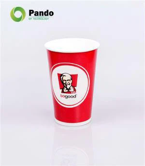 Pēc pasūtījuma izdrukātas papīra aukstas krūzes