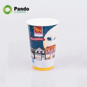 Vienreizējās dubultā sienas papīra karstās krūzes