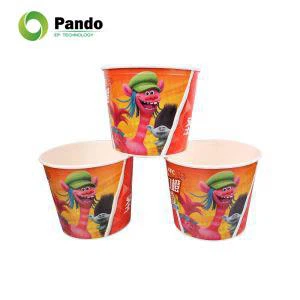 Atsevišķi polipapīra popkorna kausi